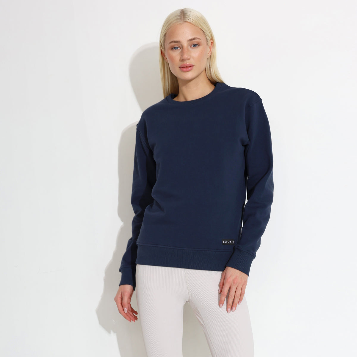 Dicette Puff Sweat Sweatshirt Navy main image 1