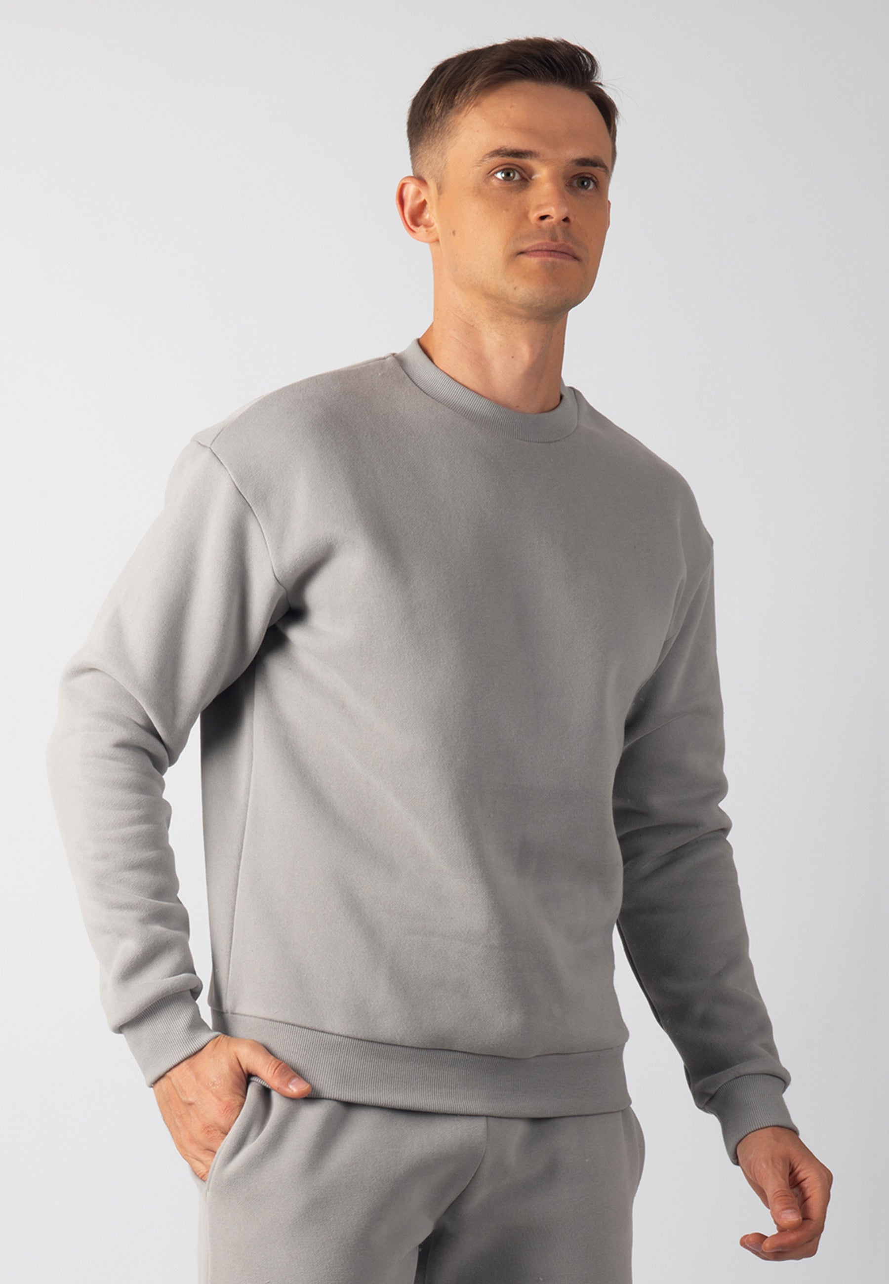 Carlheim Herensweatshirt Hudson Lounge, blauw (vintage blauw), XL Carlheim Herensweatshirt Hudson Lounge, blauw (vintage blauw), XL