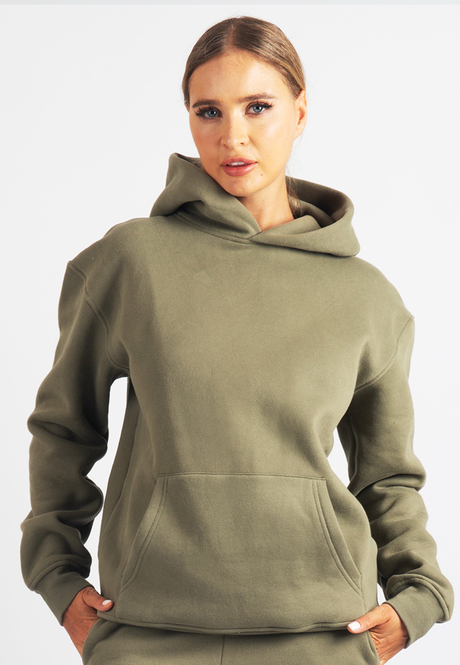 CHASIN' hoodie Harper met logo cognac CHASIN' hoodie Harper met logo cognac