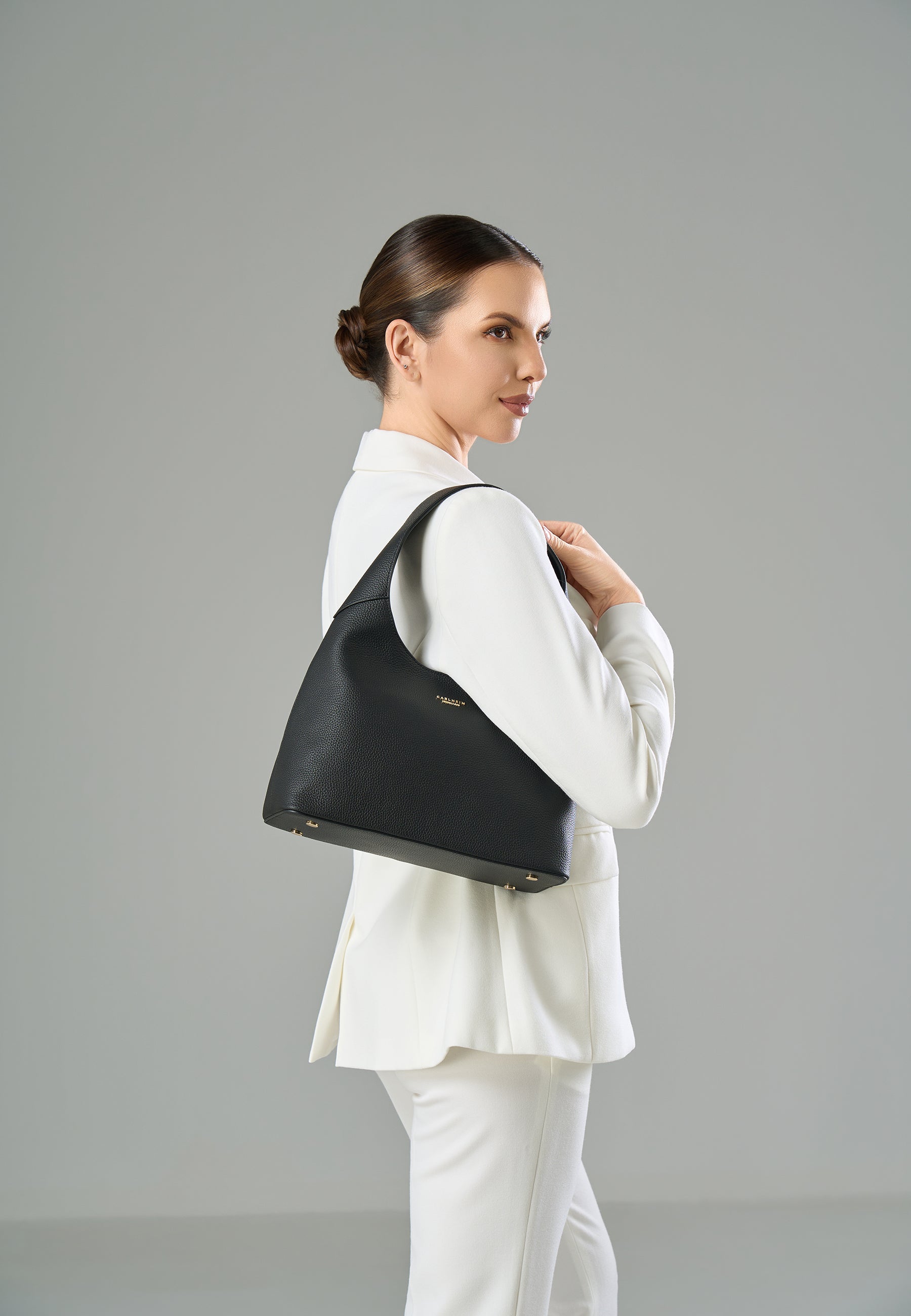Viviana Petite - Genuine Leather Hobo Bag | Carlheim