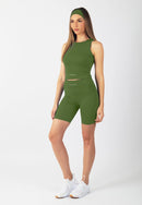 Serenita Shorts 8" (Safari Green)