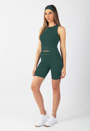 Serenita Shorts 8" (Dark Teal)