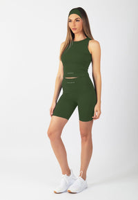 Serenita Shorts 8" (Khaki Green)
