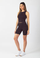 Serenita Shorts 8" (Plum)