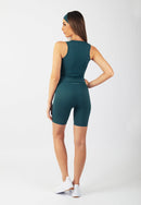 Serenita Shorts 8" (Teal Green)