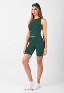 Serenita Shorts 8" (Dark Teal)