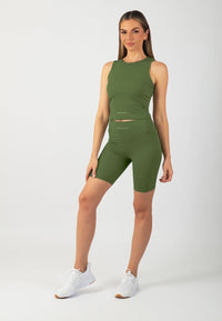 Serenita Tank top (Safari Green)