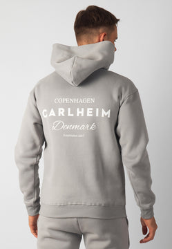Hudson Branded Hoodie (Stone Grey)