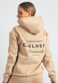copenhagen tobacco hoodie Sweat Style: 30-705096CUS Elasticated Waistband Made In Usa Vintage