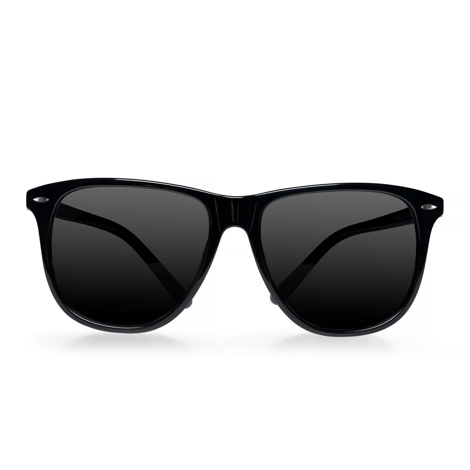 Men's sunglasses - AXEL dark lens UV (black) – Carlheim