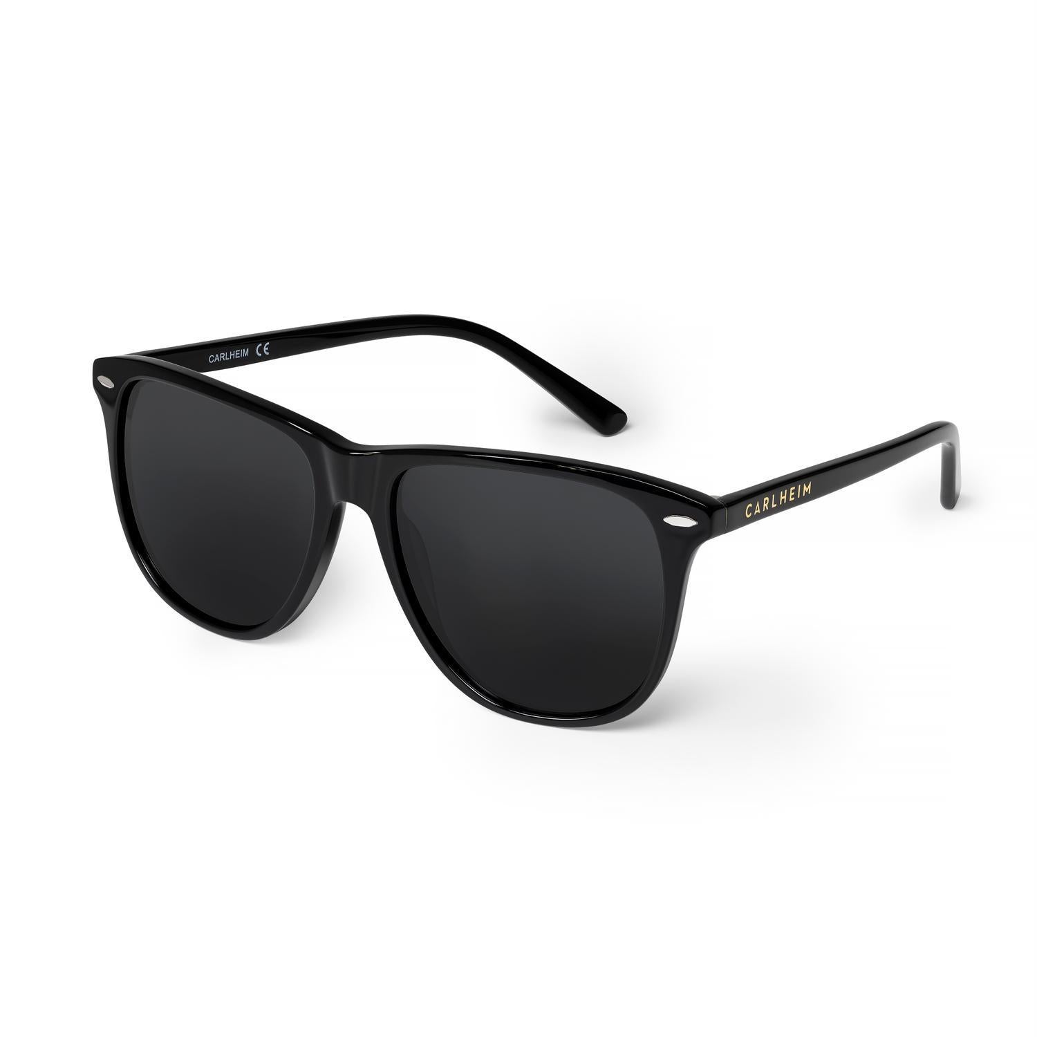 Men's sunglasses - AXEL dark lens UV (black) – Carlheim
