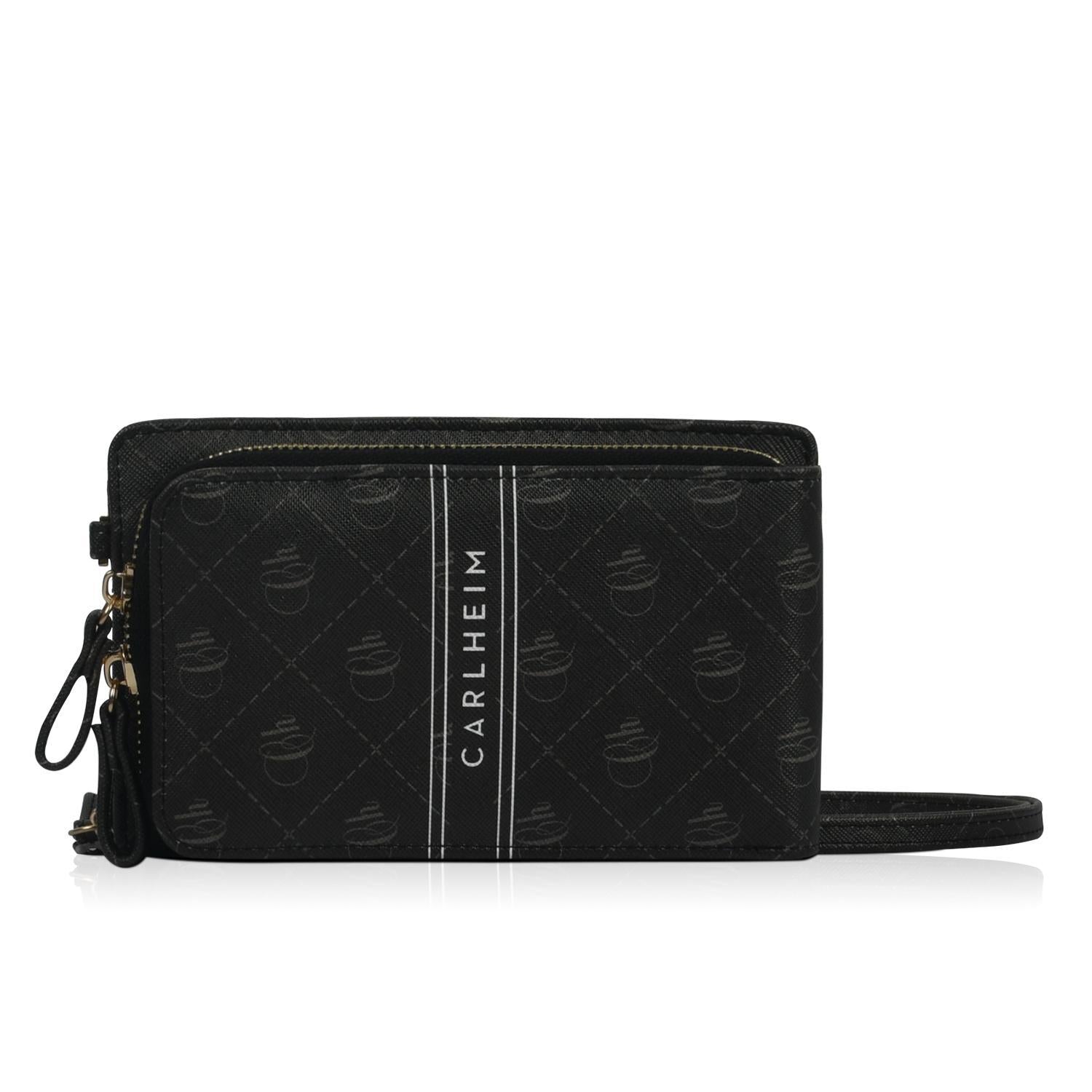 Women's bags - Crossbody Phone Pouch (Black) - Carlheim